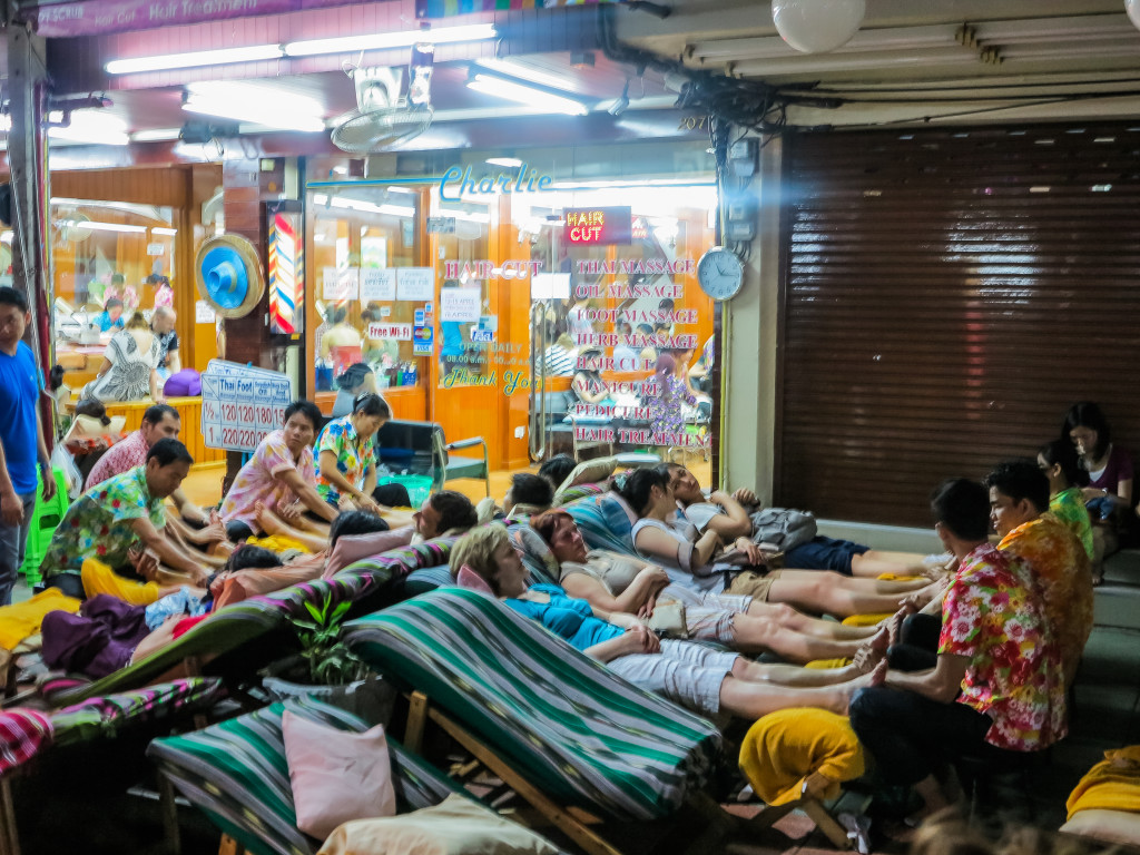 Bangkok Thailand Khaosan Road Thai Massage