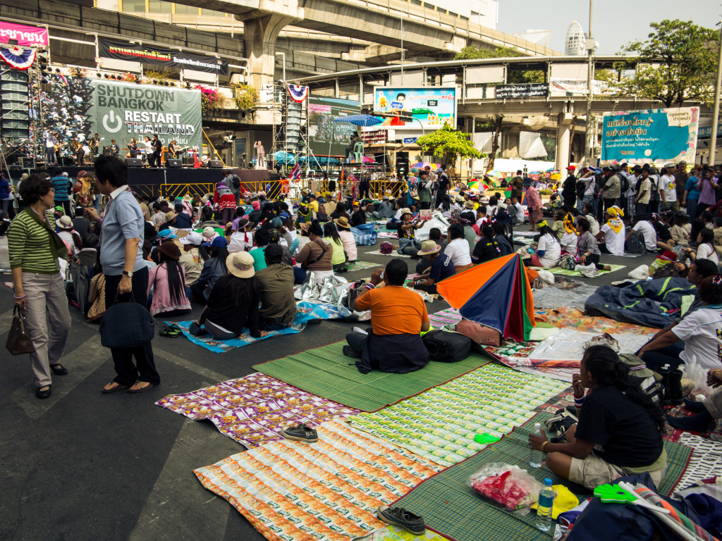 Bangkok Shutdown Stage
