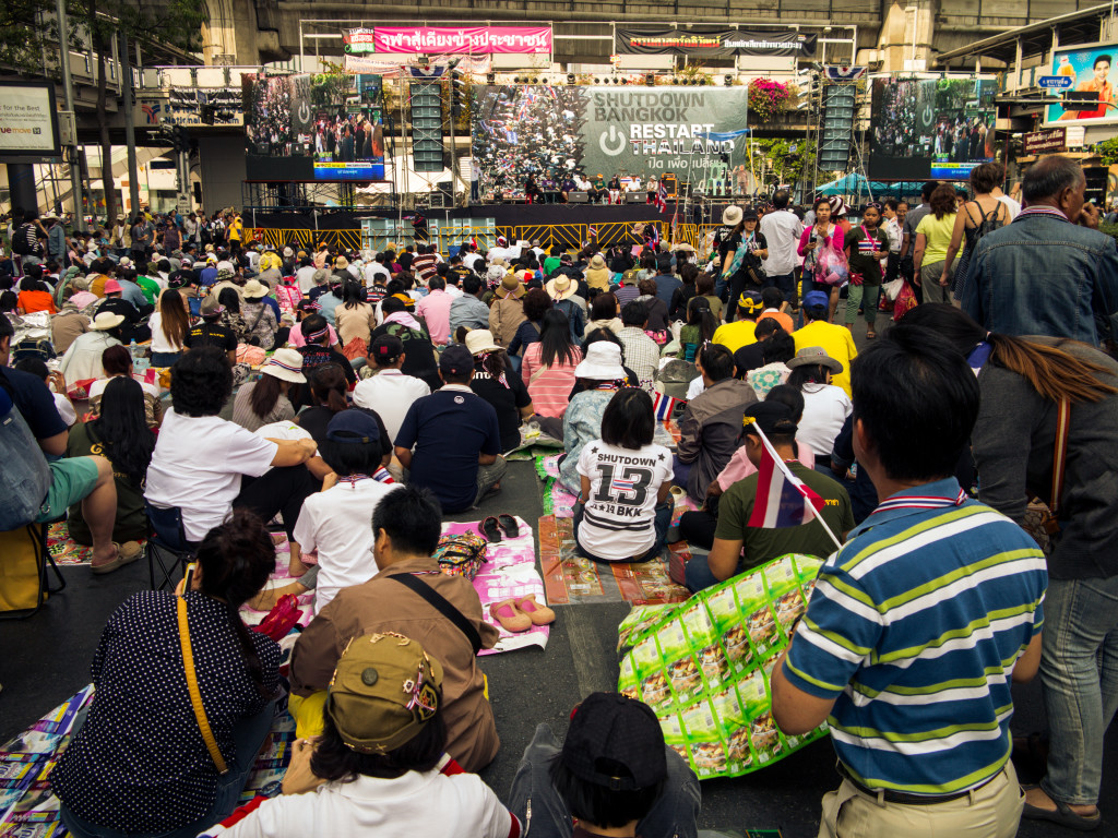 Shutdown Bangkok Concert and protest