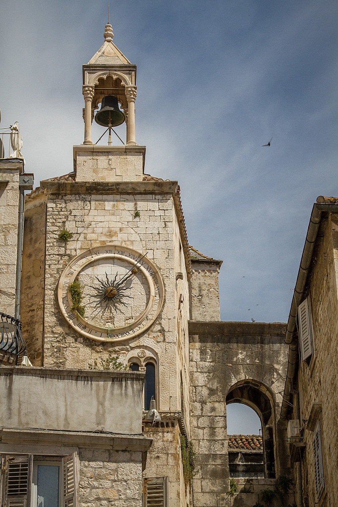 Clock Tower in Split Old Town