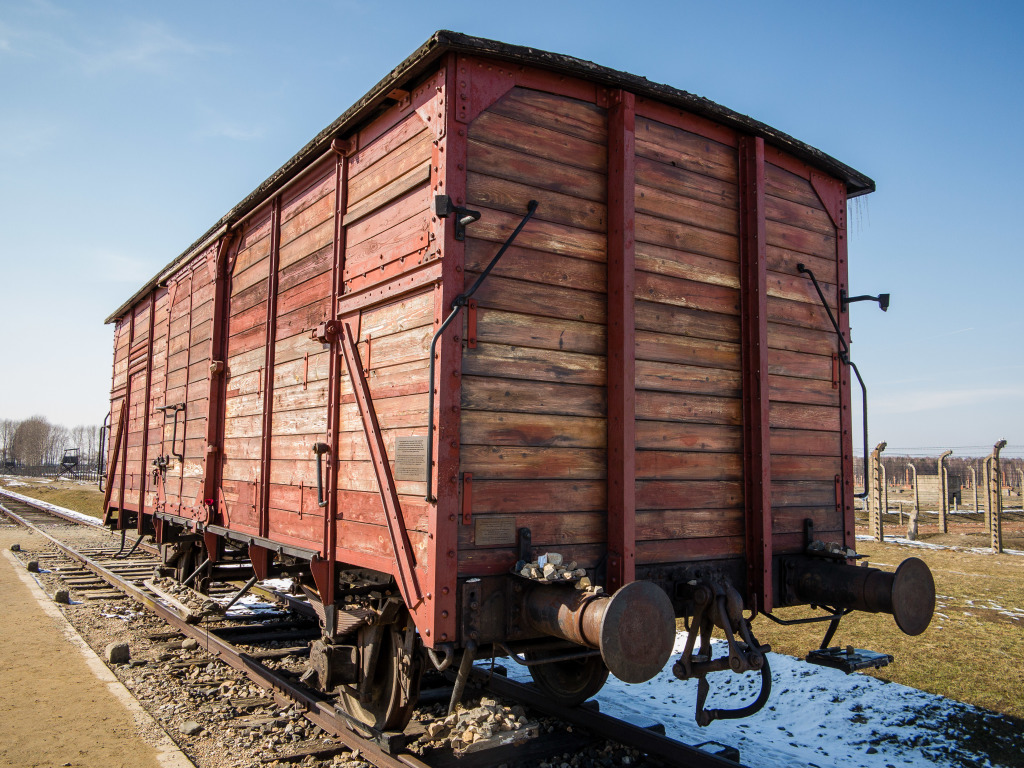  Deutsche Reichsbahn Auschwitz-Birkenau Train car