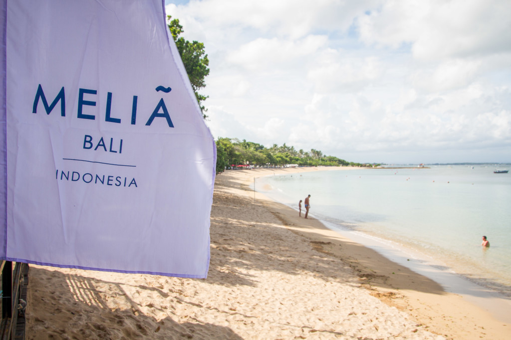 Melia Bali Flag and Beach