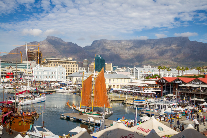 Cape Town South Africa Harbor