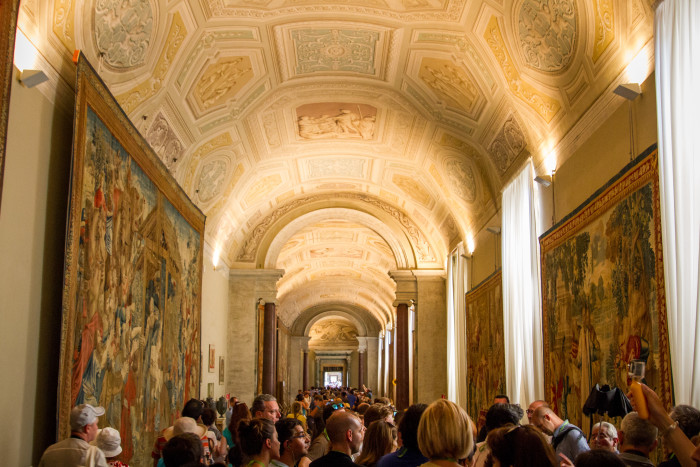 Tapestry Room at Vatican Museum
