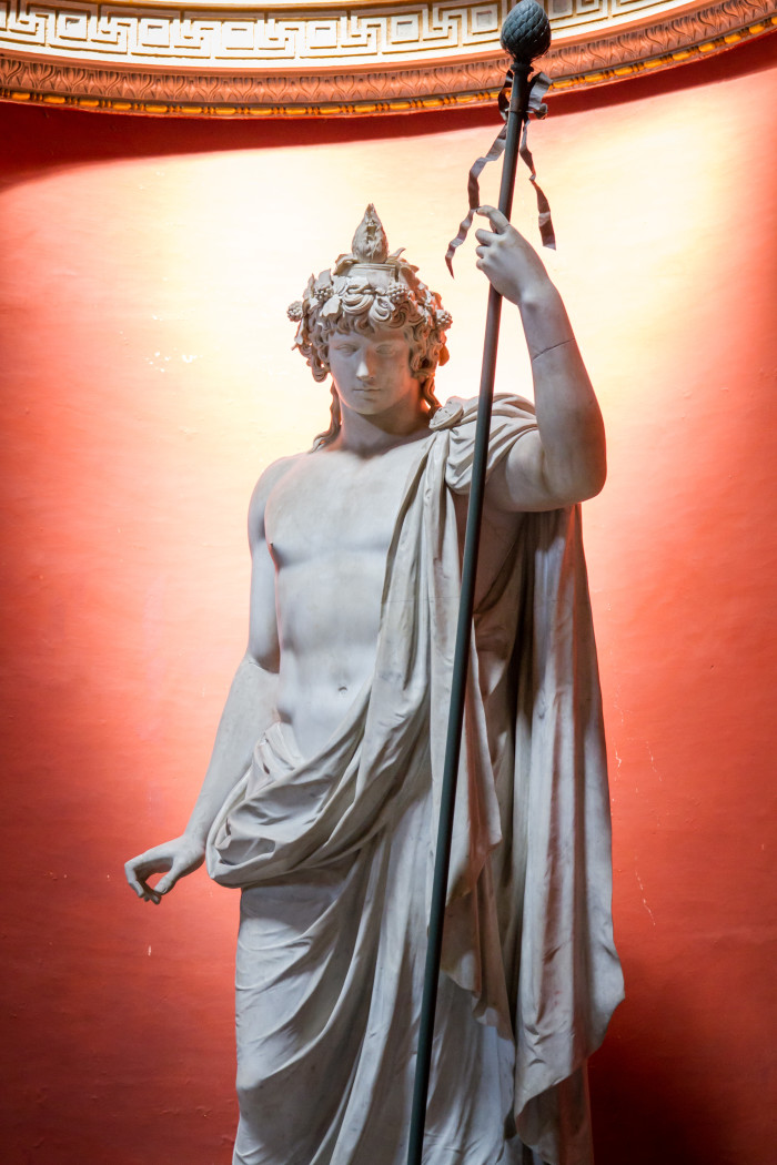 The Braschi Antinous in the Round Hall of Vatican Museum