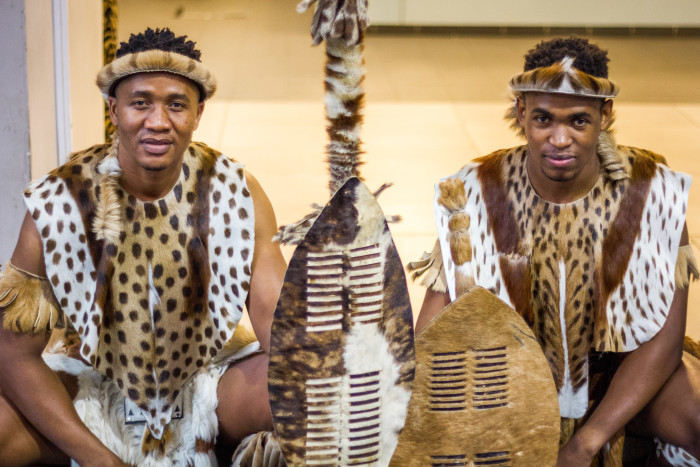 Zulu Performers in South Africa at INDABA15