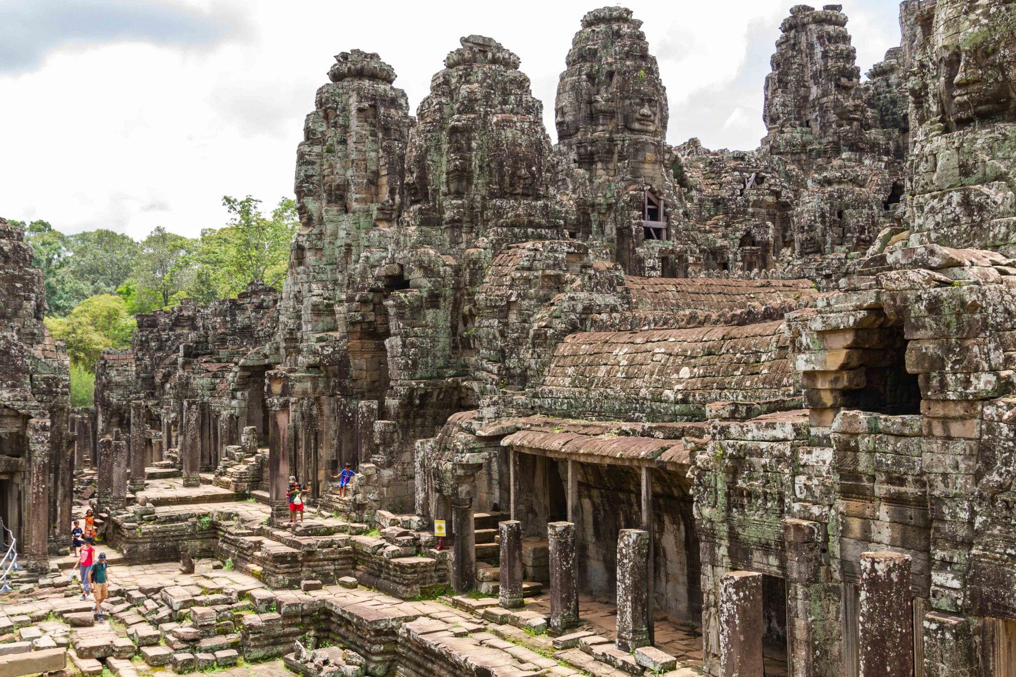 Angkor Thom Full View Angkor Wat Cambodia