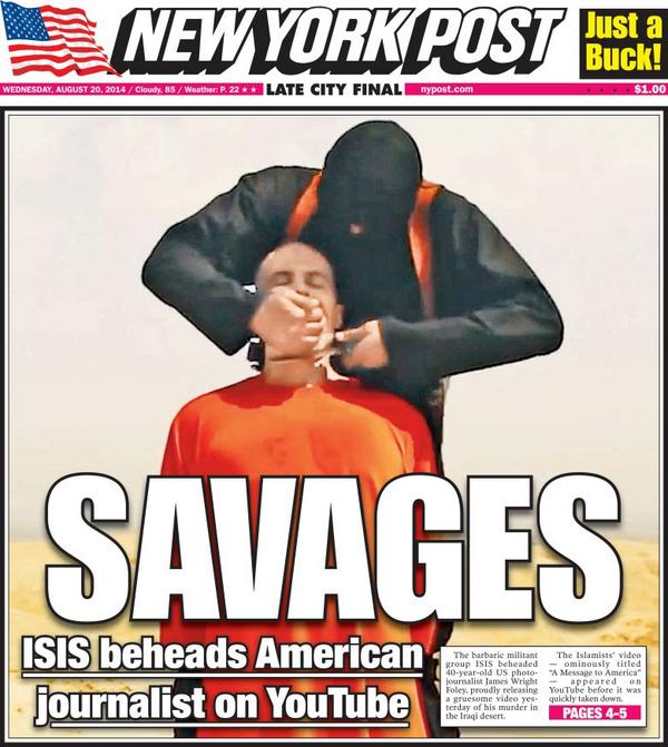 Protected: Why I support the NYPost James Foley Cover